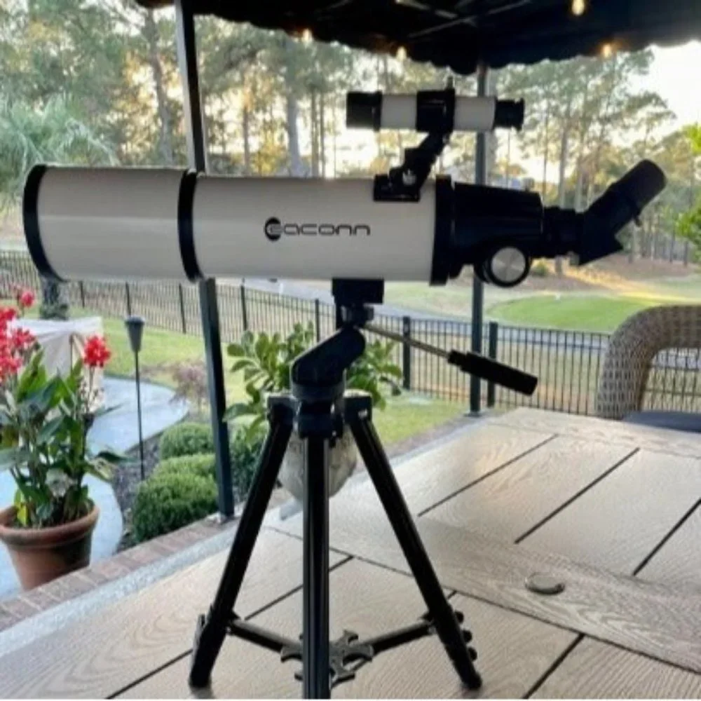 Telescopes for Adults Astronomy, 80mm Aperture 600mm Refractor Telescope